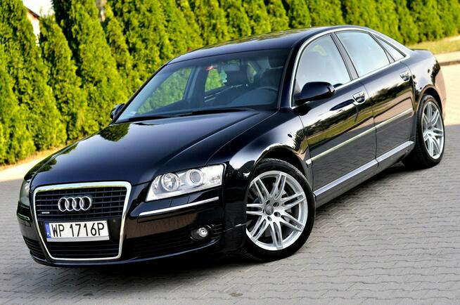 Audi A8 _4.2TDI 326KM_LONG_Skóra_Navi_Xenon_Serwis_ Płock - zdjęcie 2