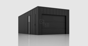 Garaż blaszany 4x6 brama okno drzwi dach blacha na rąbek TKD375 Dąbrowa Górnicza - zdjęcie 2