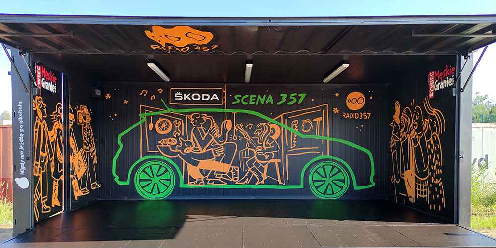 Scena mobilna, scena z kontenera Gdańsk - zdjęcie 5