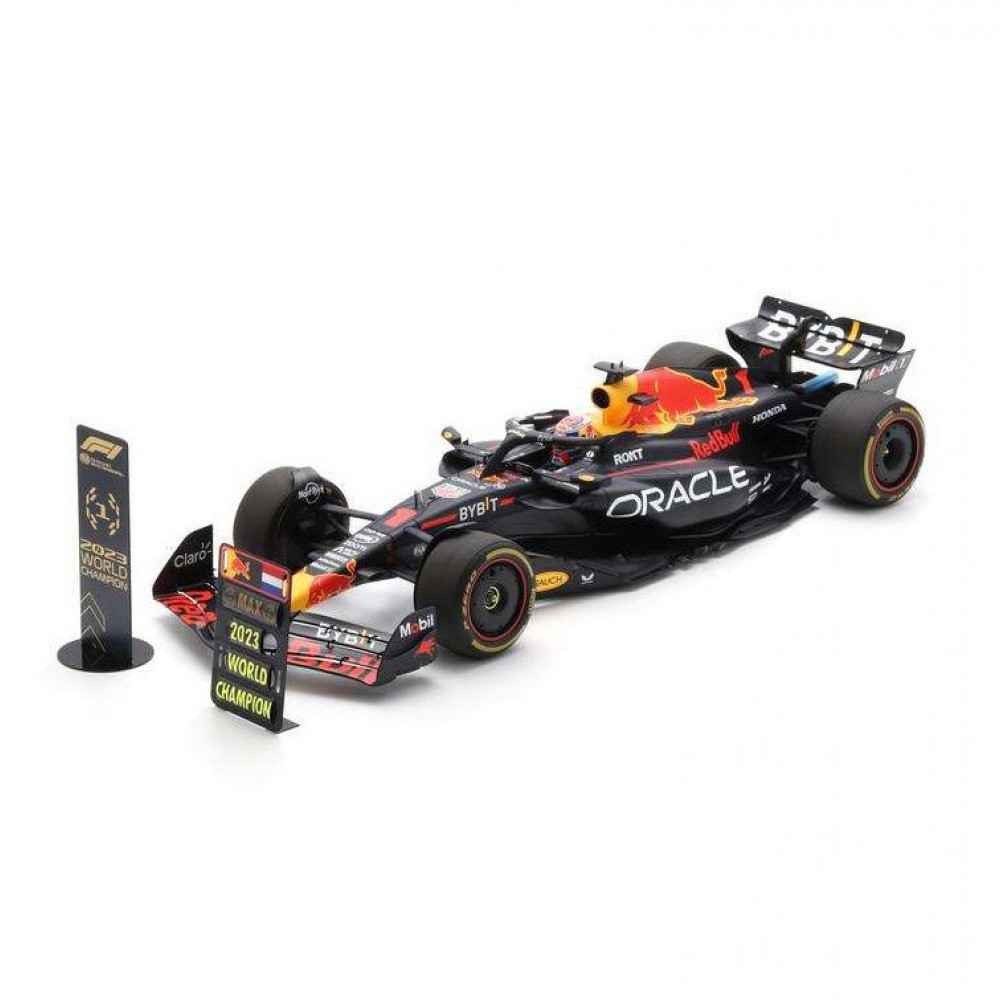 Spark Red Bull RB19 w. Pit Boards - 2023 Qatar Grand (MEGATRONTOYS) Probostwo Dolne - zdjęcie 1