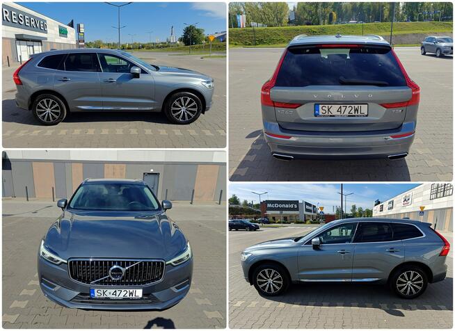 VOLVO XC60 Najwyższa wersja masaże skóra kamera 360 Inscription LED Sosnowiec - zdjęcie 5