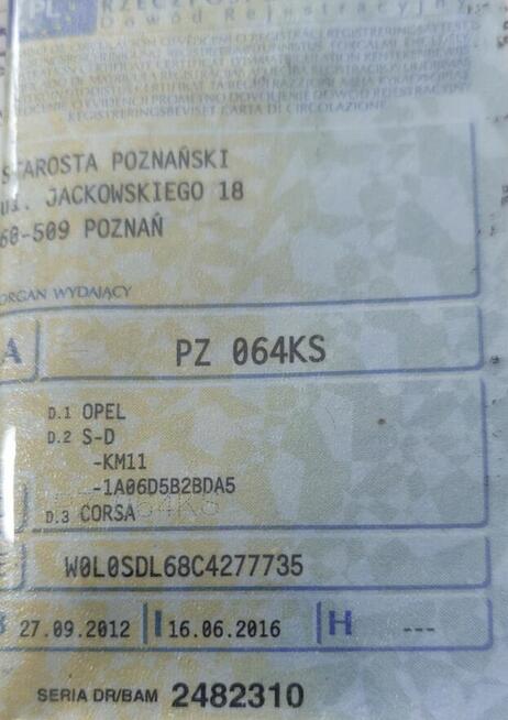 OPEL Corsa D - Lift 1.2 Benzyna Salon Polska Bezwypadkowa Legionowo - zdjęcie 1