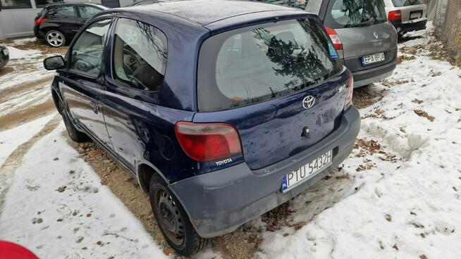 Toyota Yaris 1.0 2001r Salon PL  Wspomaganie Radio Pabianice - zdjęcie 3