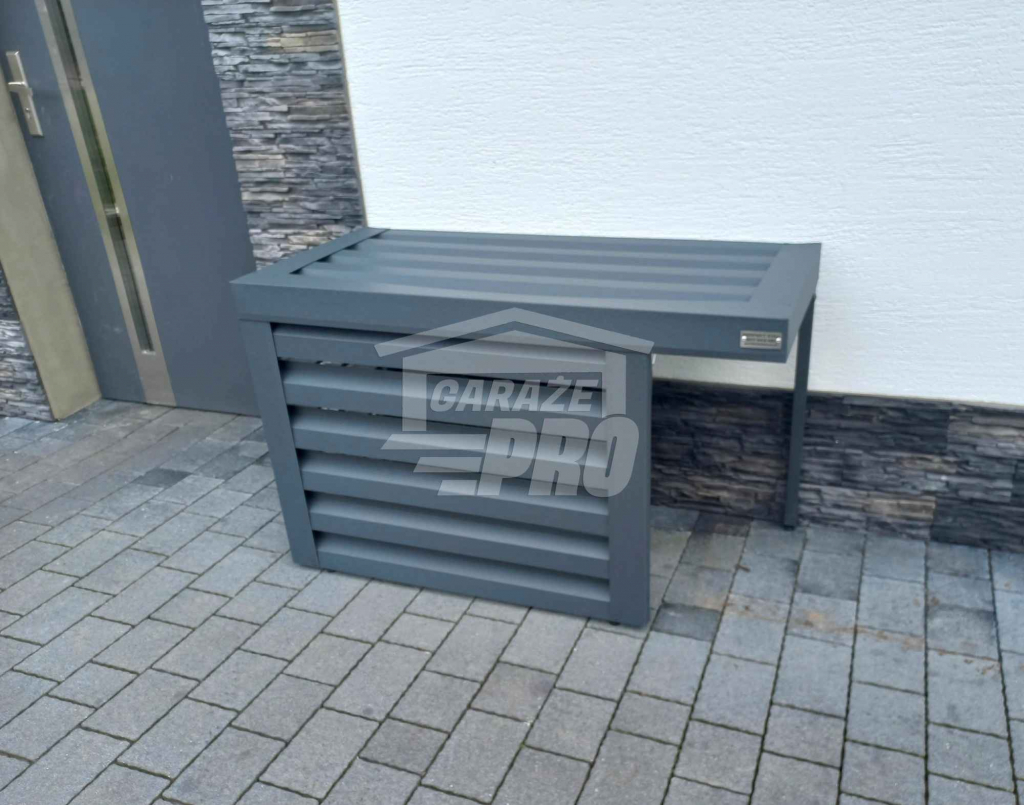 Osłona klimatyzatora - 80x40x70 cm antracyt - niepełna zabudowa GP297 Gdynia - zdjęcie 7