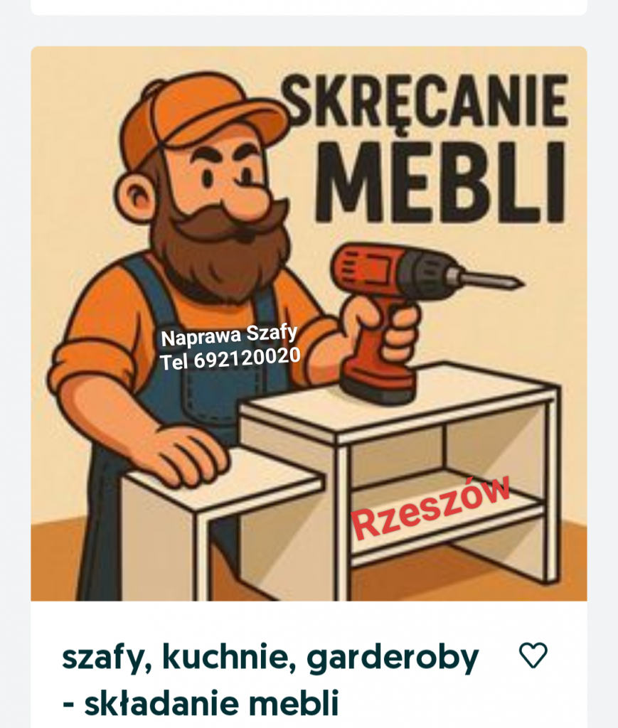 SKRECANIE MEBLI Z PACZKI RZESZÓW PODKARPACKIE Rzeszów - zdjęcie 1