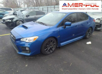 Subaru WRX 2018, 2.0L, 4x4, uszkodzony bok