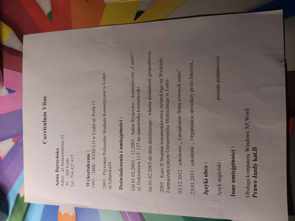 Szukam siedzącej pracy w godzinach porannych Bałuty - zdjęcie 1