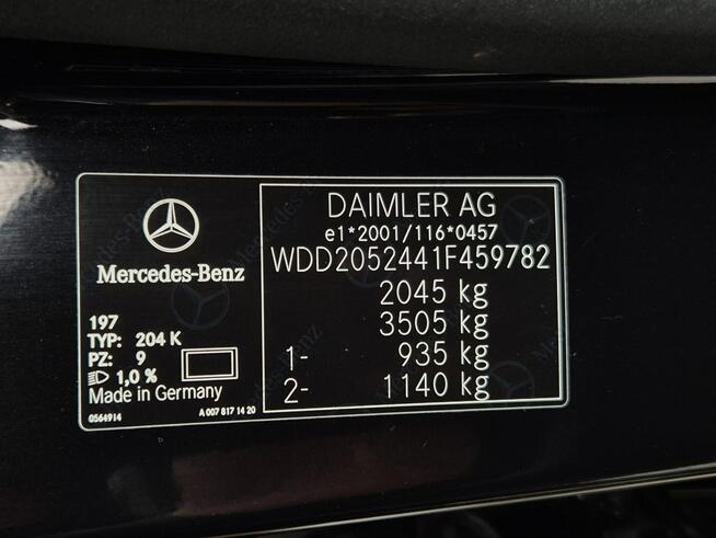 Mercedes-Benz C160 130km BENZYNA NAV kamer SKÓRA bezwypadko SERWI 2017 Tychy - zdjęcie 7