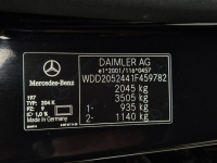 Mercedes-Benz C160 130km BENZYNA NAV kamer SKÓRA bezwypadko SERWI 2017 Tychy - zdjęcie 7
