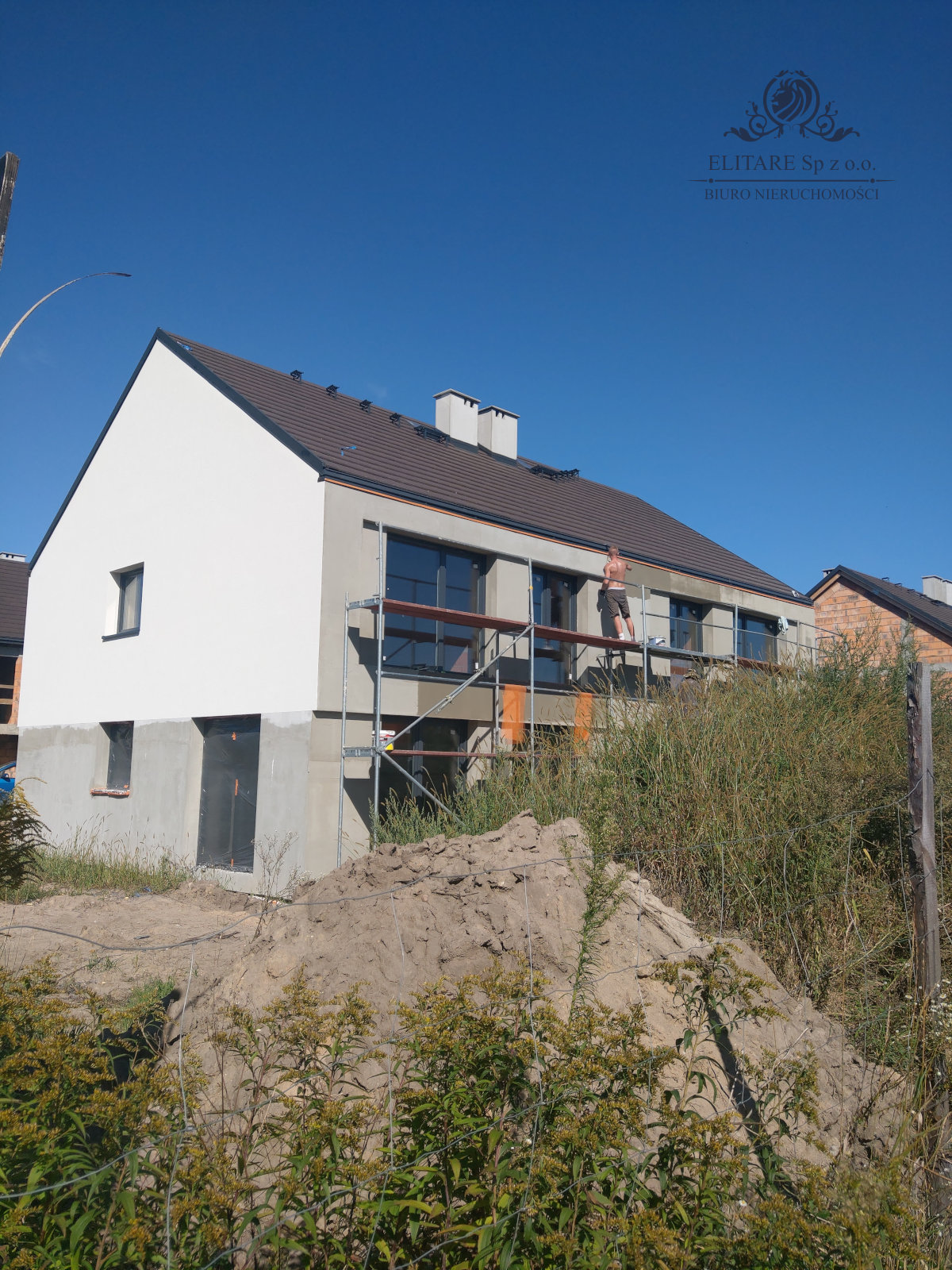 REZERWACJA/Dom Bliźniak z ogrodem pod Wrocławiem - Krzyżowice Krzyżowice - zdjęcie 6