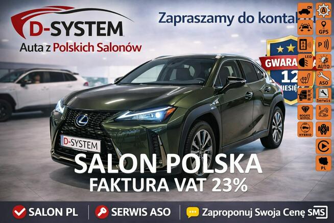 23 Salon Polska 2,0 HYBRID Lexus UX 2.0 250h F Sport Design+ Białystok - zdjęcie 1