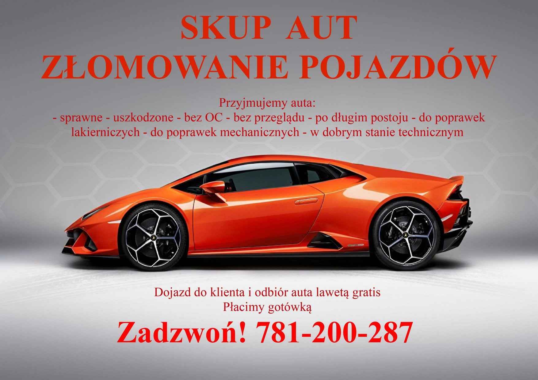 Auto Skup aut za gotówkę, złomowanie pojazdów Łódź, Zgierz, Pabianice Bałuty - zdjęcie 1