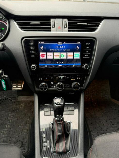 Škoda Octavia RS 2.0 TDI 184KM DSG Salon PL I właściciel Steel Gray Wrocław - zdjęcie 8