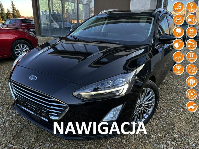 Focus TITANIUM 2.0 Diesel 150km kamera FULL LED asist NAVI serwis 2020 Tychy - zdjęcie 1