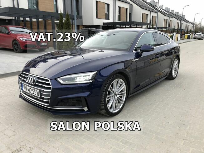 Audi A5 Quattro 245KM S-Line FULL LED SALON POLSKA VAT.23% Łódź - zdjęcie 1