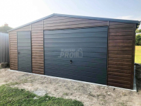 Garaż blaszany 6x6 Brama + drzwi + 2x okno  Dach dwuspadowy GP119 Kłodzko - zdjęcie 9