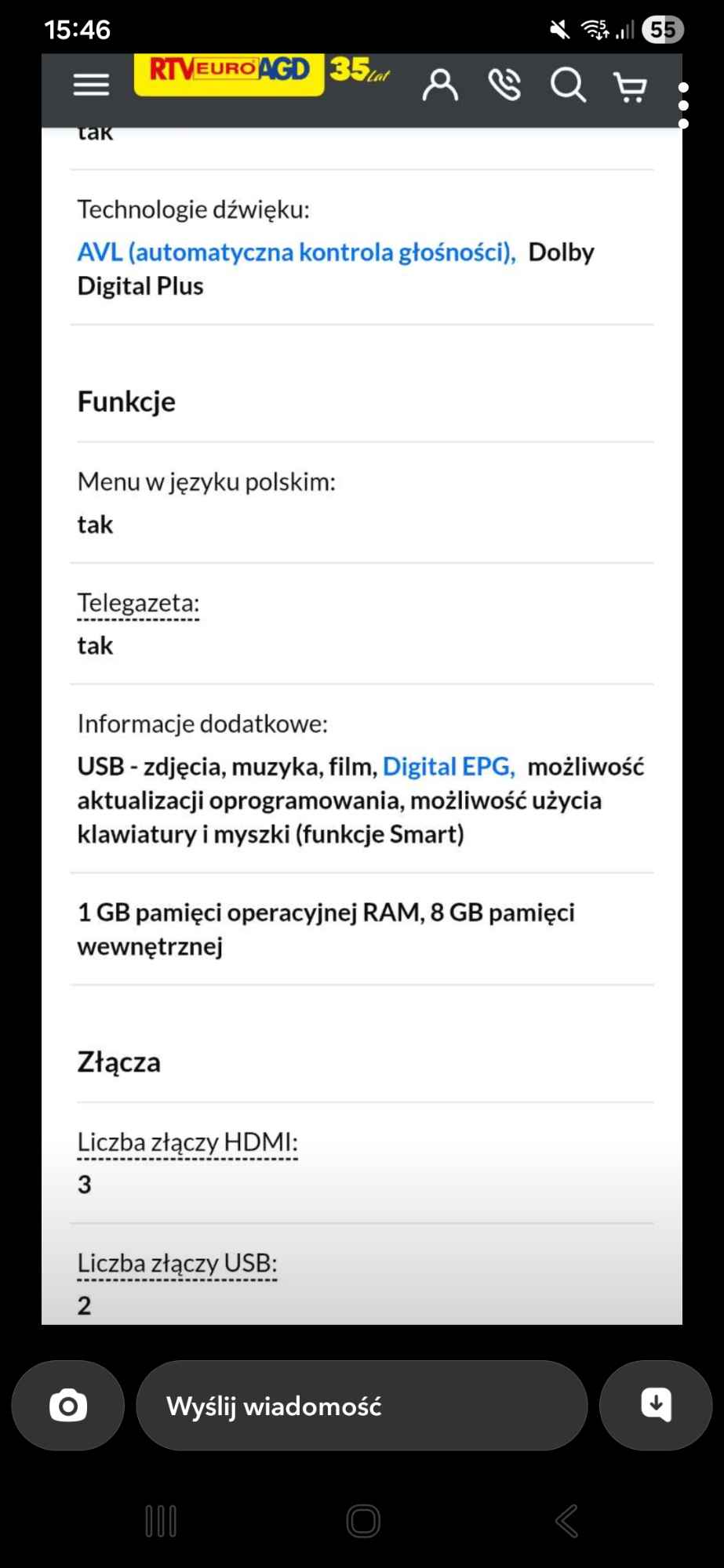 Sprzedam telewizor Chojnice - zdjęcie 6