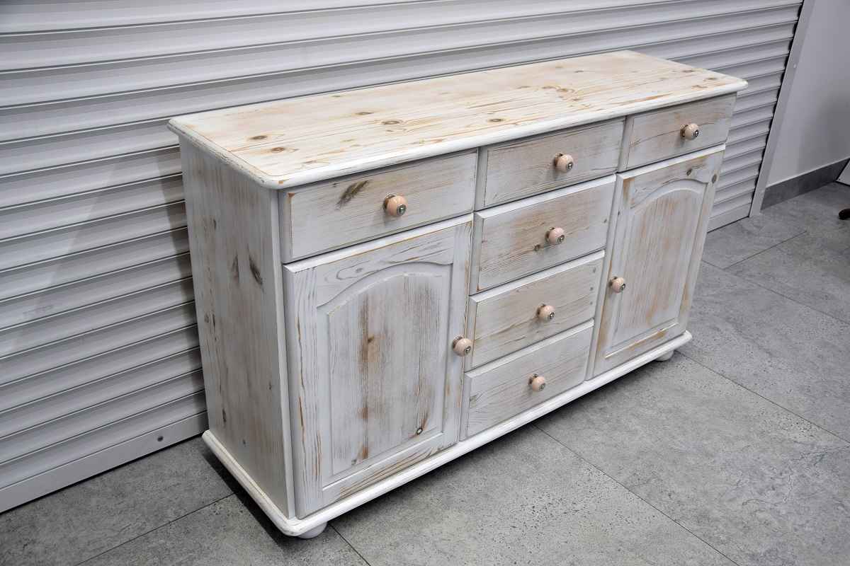 komoda z drewna sosnowego - jak nowa Olsztyn - zdjęcie 2