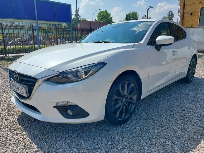 Mazda 3 SALON PL. pierwszy wł. BIAŁA PERŁA Ksenony Kamera Alu18 Warszawa - zdjęcie 7