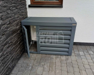 Osłona klimatyzatora - pompy ciepła 100x40x80 cm antracyt GP306 Bydgoszcz - zdjęcie 5