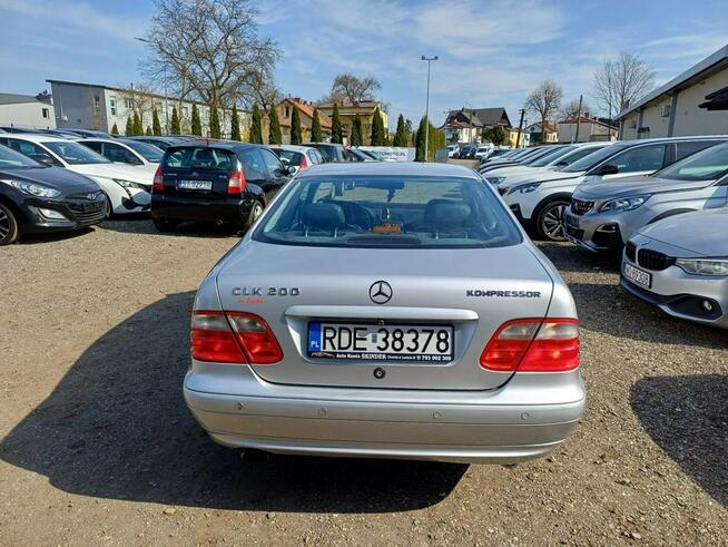 Mercedes CLK 200 Kamera* Alu* Klima *Skóra *El. Fotele* Zarejestrowany Chrzanów - zdjęcie 6