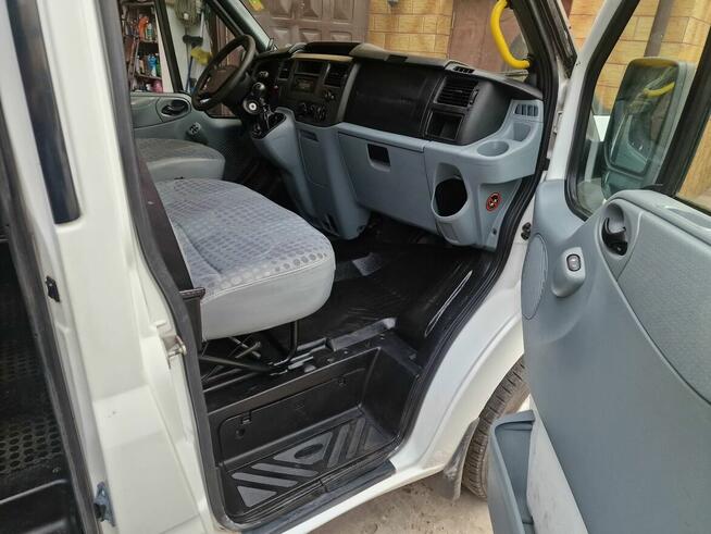 Ford transit mk7 2.4tdi 115km rwd 9 osób osobowy klima Warszawa - zdjęcie 12