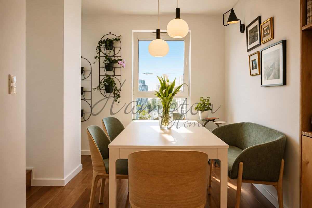 Nowoczesny apartament z dużym balkonem i recepcją Mokotów - zdjęcie 1