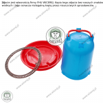 Poidło 3L z mostkiem Poidełko Podkarmiaczka dla pszczół do wody syropu Jaśliska - zdjęcie 9