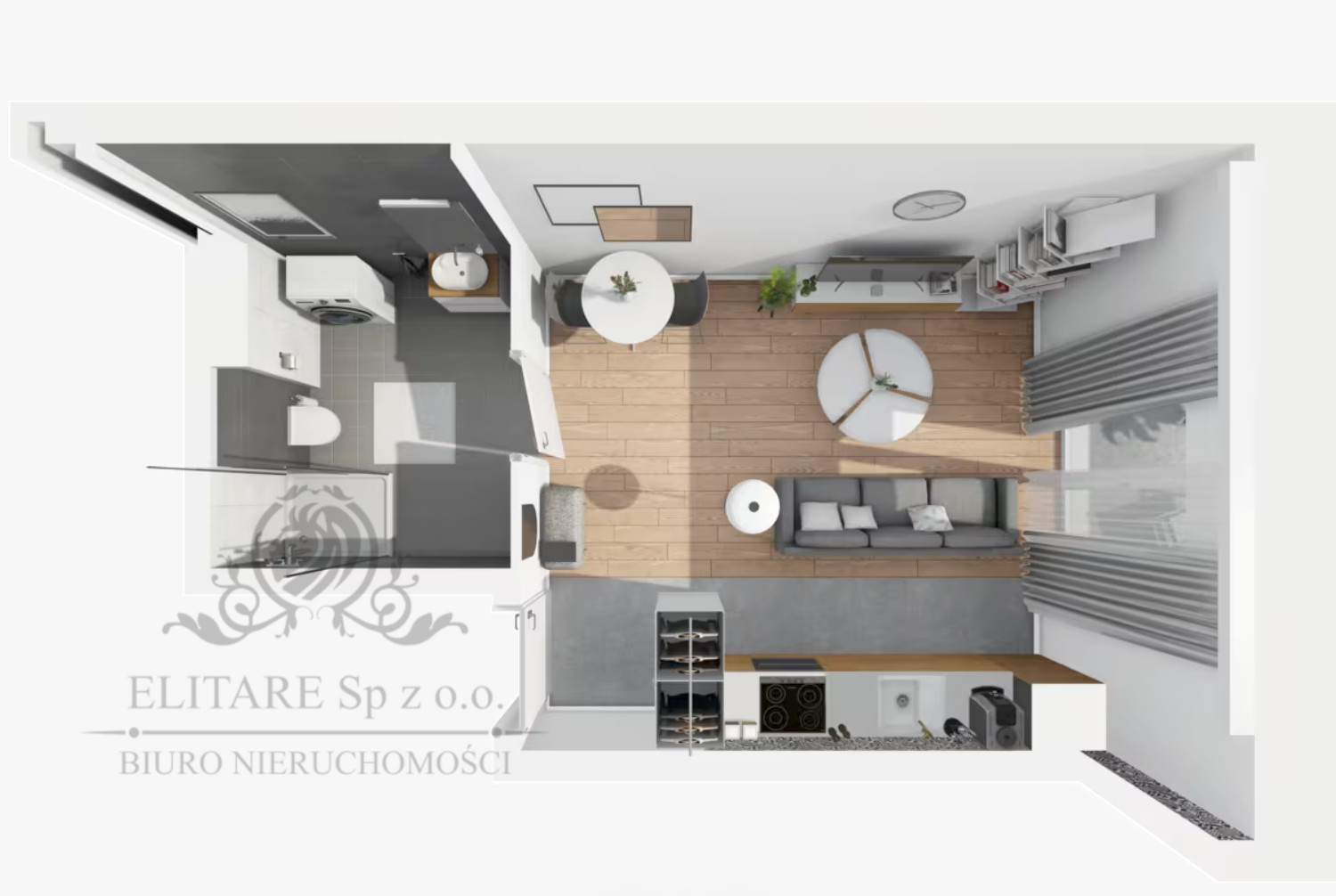 Mieszkanie 25,56m2 ,1 pok. w Centrum Wrocławia/Stare Miasto Wrocław - zdjęcie 7