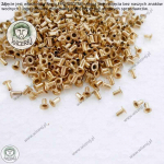 Przelotki do drutu miedziowane 500 sztuk Tulejki do ramek Przelotka Jaśliska - zdjęcie 3