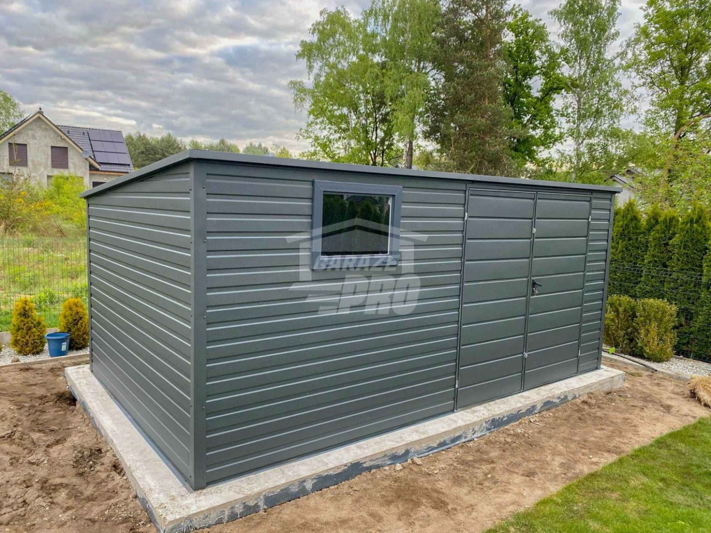 Schowek - Domek Ogrodowy 4,5x3m -  Drzwi  okno  dach GP660 Sieradz - zdjęcie 2