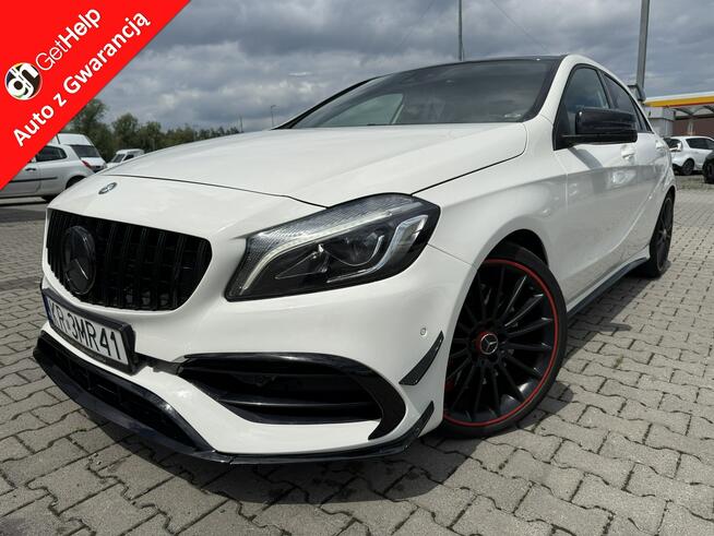 Mercedes A45 AMG 45 AMG 380 KM Salon Polska Stan BDB Gwarancja Żory - zdjęcie 1