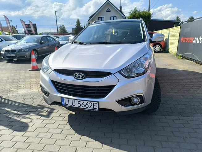 Hyundai ix35 2.0CRDi 136KM 4x4 Klimatronic Navi Panorama Skóra Łuków - zdjęcie 11