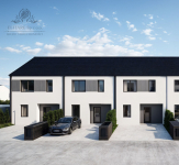 DOM SZEREGOWY środkowy 103,02m2 z działką 150m2m2, IWNY pod Wrocławiem Iwiny - zdjęcie 4