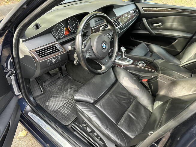 BMW seria 5, E60 530i, benzyna 3,0 - bogata wersja Edition Konin - zdjęcie 8