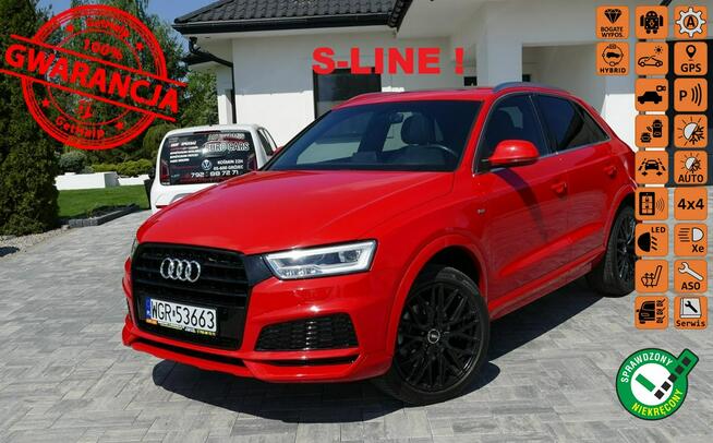 Audi Q3 Pakiet S-Line! Automat! Niski Przebieg! Gwarancja! Grójec - zdjęcie 1
