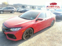 Honda Civic 2017, 2.0L, EX-L, od ubezpieczalni