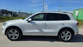 Volkswagen Touareg 4x4 ledy automat bixenon R-LINE  biała perła Lębork - zdjęcie 5