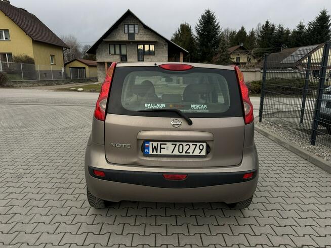 Nissan Note 1.4 88KM 2006r., Klimatyzacja Myślenice - zdjęcie 7