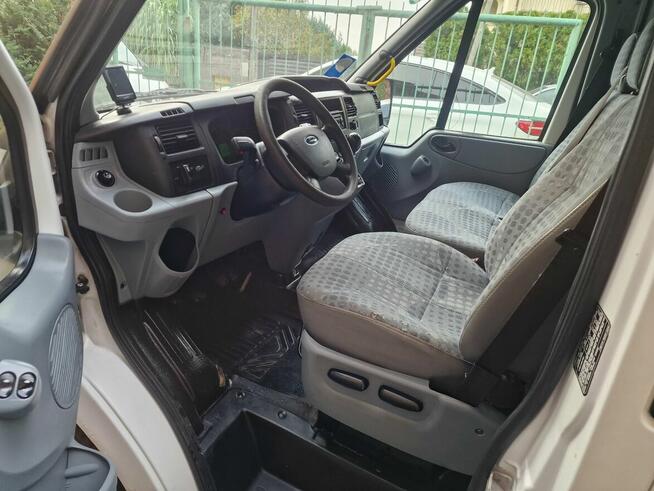 Ford transit mk7 2.4tdi 115km rwd 9 osób osobowy klima Warszawa - zdjęcie 11