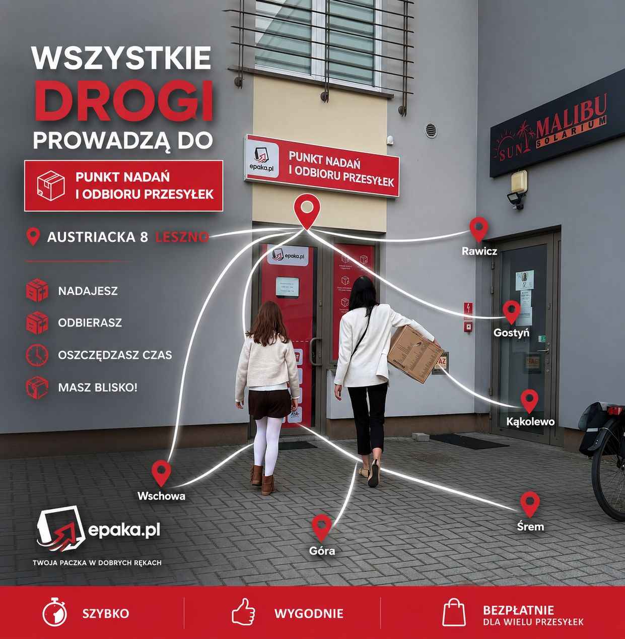 PUNKT NADAŃ I ODBIORU PRZESYŁEK KURIERSKICH Leszno | ul. Austriacka 8 Leszno - zdjęcie 3
