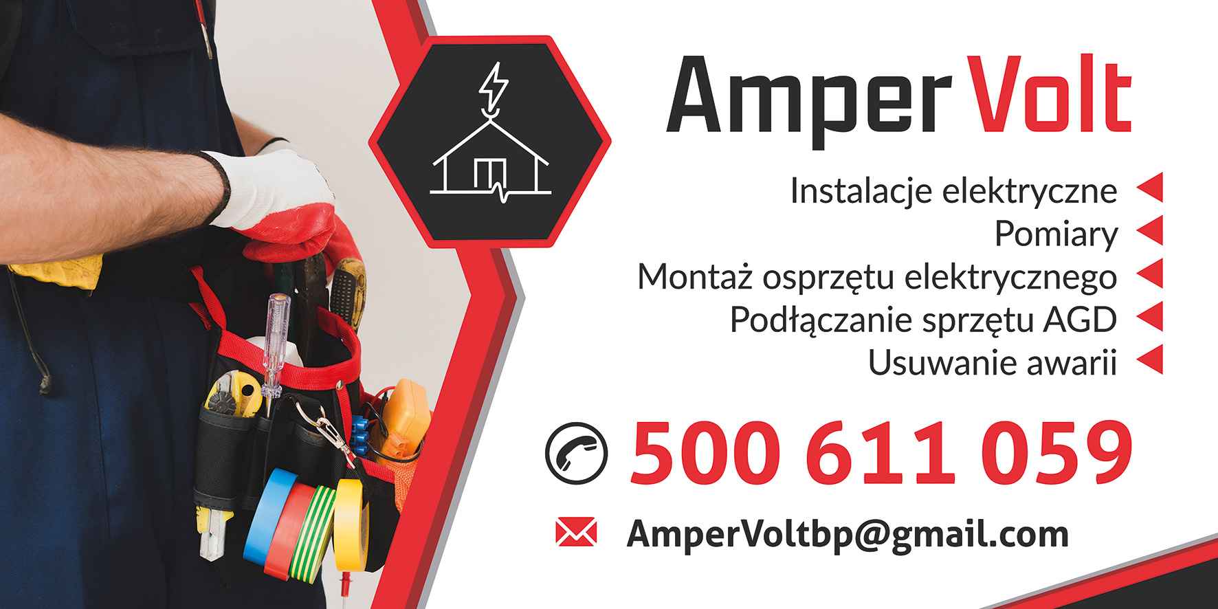 Amper Volt - usługi elektryczne / elektryk / instalacje elektryczne Biała Podlaska - zdjęcie 2