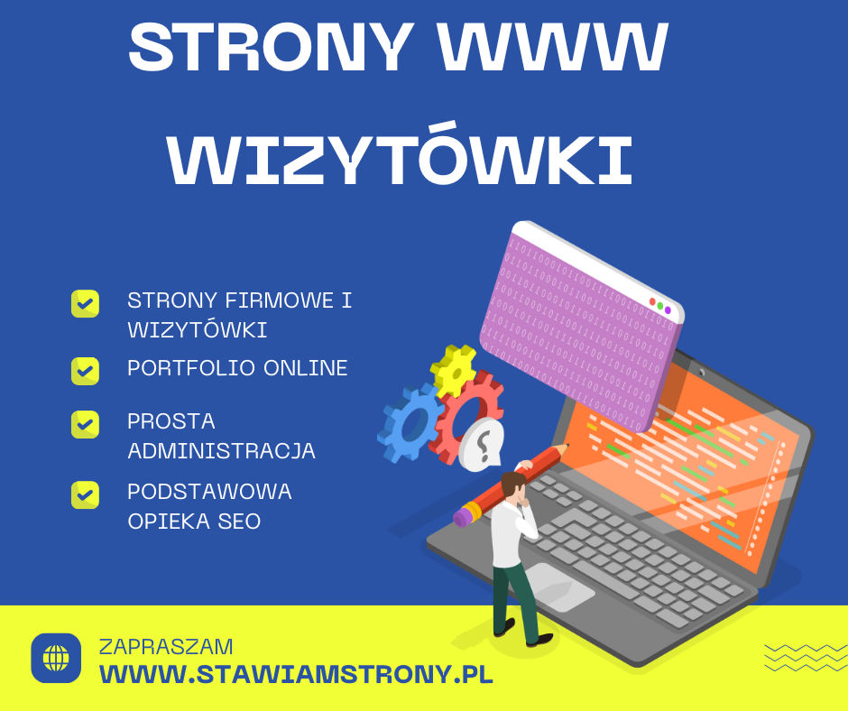Strona internetowa, wizytówka dla firmy lub projektu Śródmieście - zdjęcie 1