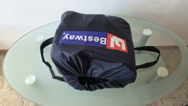 Materac dmuchany 200x150x50 cm z pompką elektryczną Mokotów - zdjęcie 8