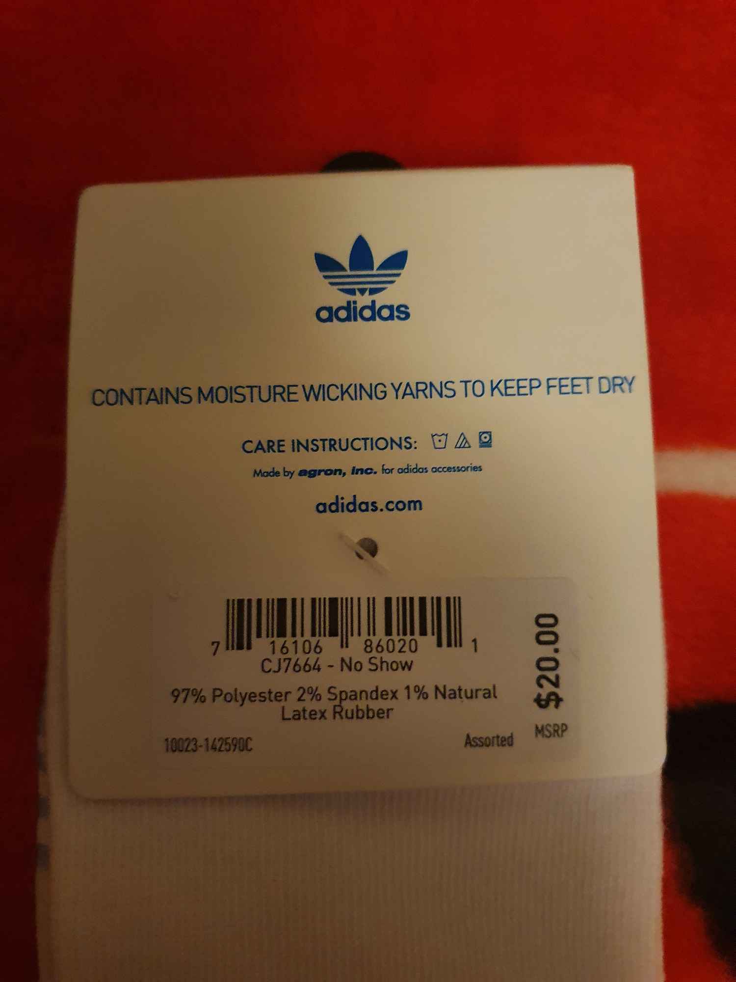 Skarpetki damskie Adidas 6 - pak - turkusowe i białe Włocławek - zdjęcie 5