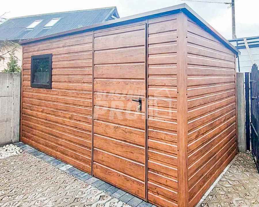 Schowek - Domek Ogrodowy 3,5x2m Drzwi - Okno - Drewnopodobny GP433 Tychy - zdjęcie 2