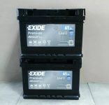 Akumulator 61Ah 600A Exide Premium – Darmowy dowóz i wymiana