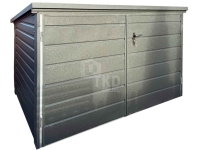 Box rowerowy – schowek Moto-Box 2×1,3m – antracyt TKD451