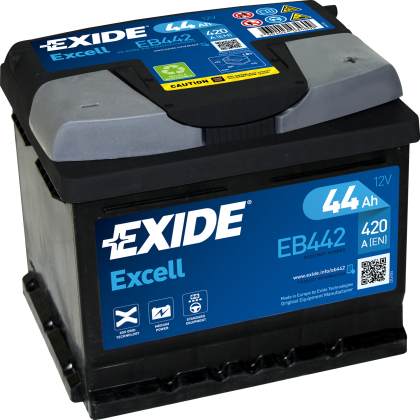Akumulator 44Ah 420A Exide Excell EB442 DARMOWY DOWÓZ Radom - zdjęcie 1