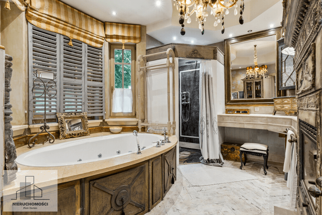 PARTEROWA REZYDENCJA Z BASENEM, duża działka, styl włosko-prowansalski Bielawa - zdjęcie 8